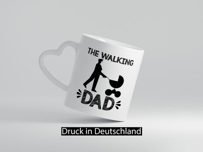 The Walking Dad | Papa Tasse Vatertag Kinderwagen Humor Familie Geschenkidee