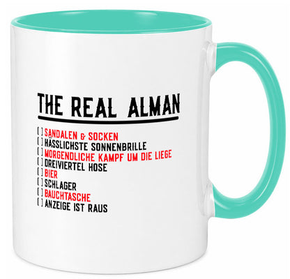 The Real Alman | Echte Deutsche Deutschland Stereotyp Geschenk Humor Tasse