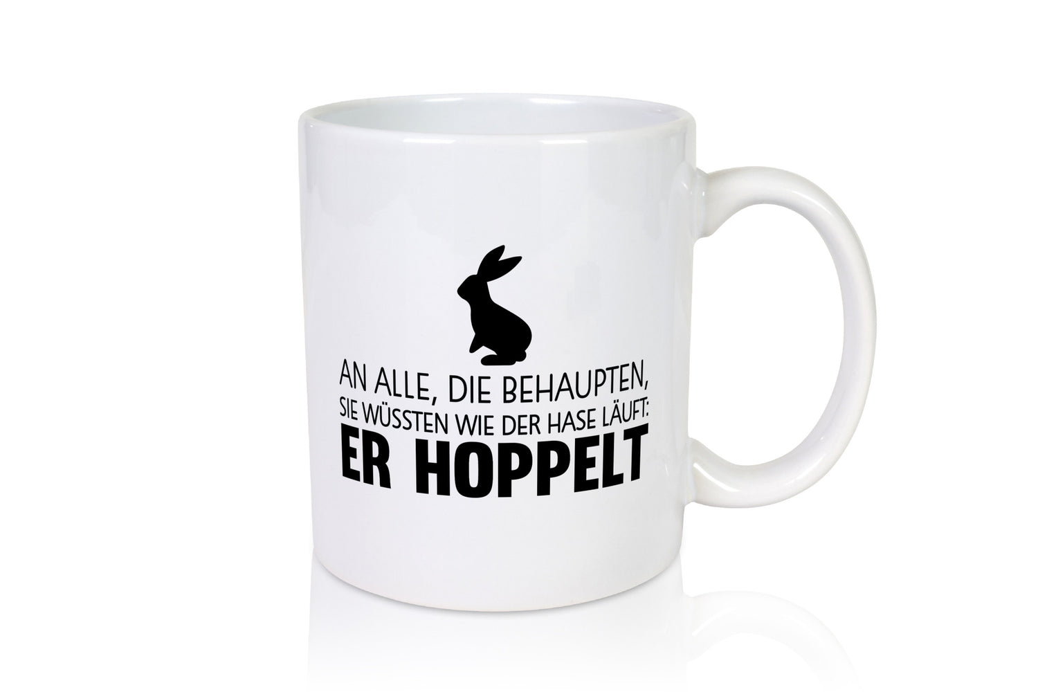 An alle die behaupten wüssten | Hasse Hoppeln lustiger Spruch Geschenk Humor