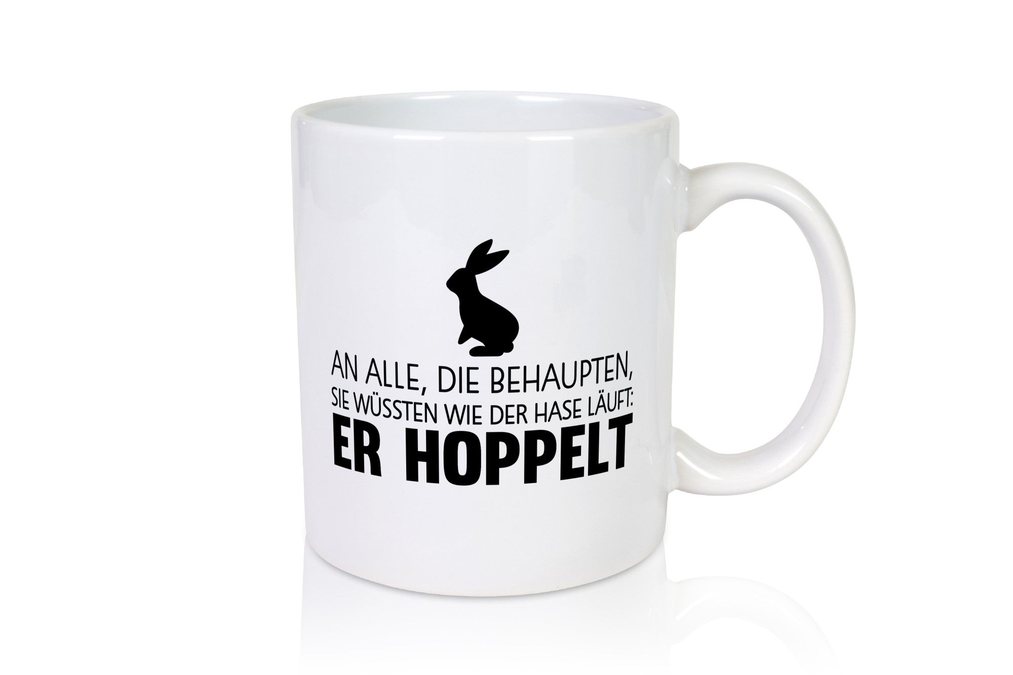 An alle die behaupten wüssten | Hasse Hoppeln lustiger Spruch Geschenk Humor