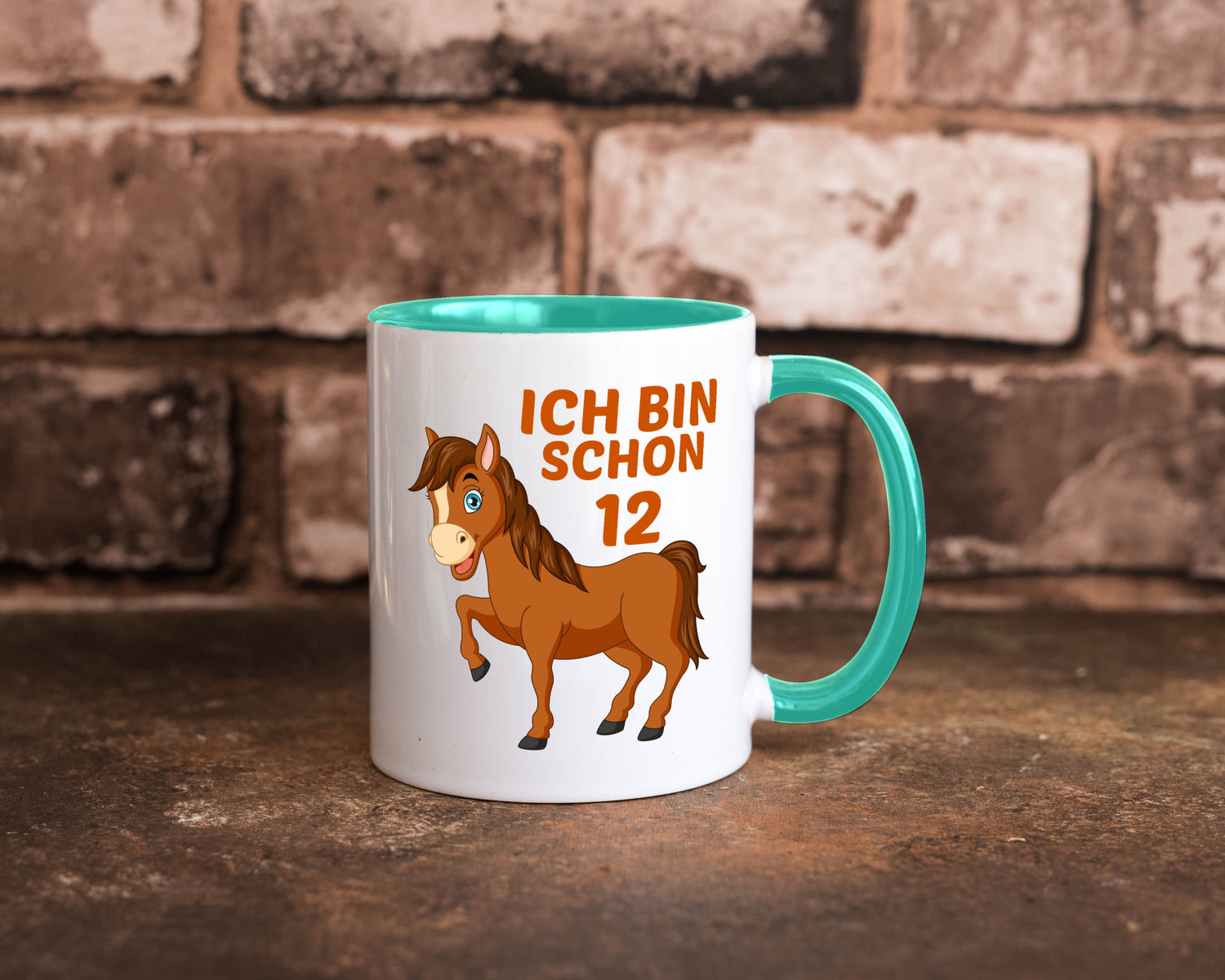 12. Geburtstag | Ich bin schon 12 Pferde Pony Geschenkidee Humor Tasse