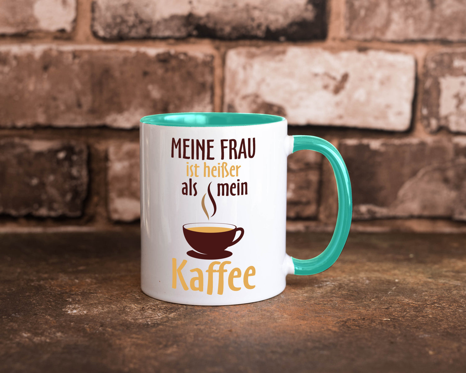Meine Frau ist heißer als Kaffee | Ehe Partnerschaft Geschenk Humor