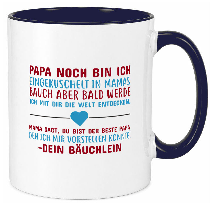 Schwangerschaft | Vaterschaft Tasse Papa Spruch Geschenk Familie Geschenkidee