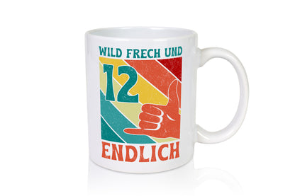 12. Geburtstag | 12 Jahre Wild und Frech Humor Geschenkidee Tasse