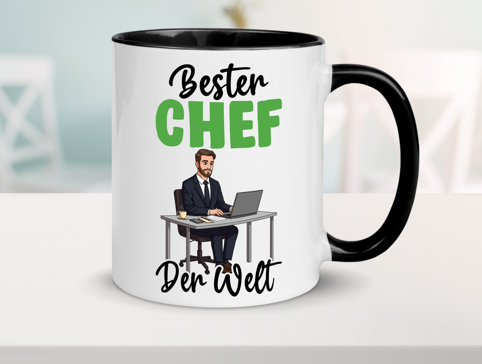 Bester Chef | Führungskraft Vorgesetzter v2 Humor Arbeit Kollegen Büro