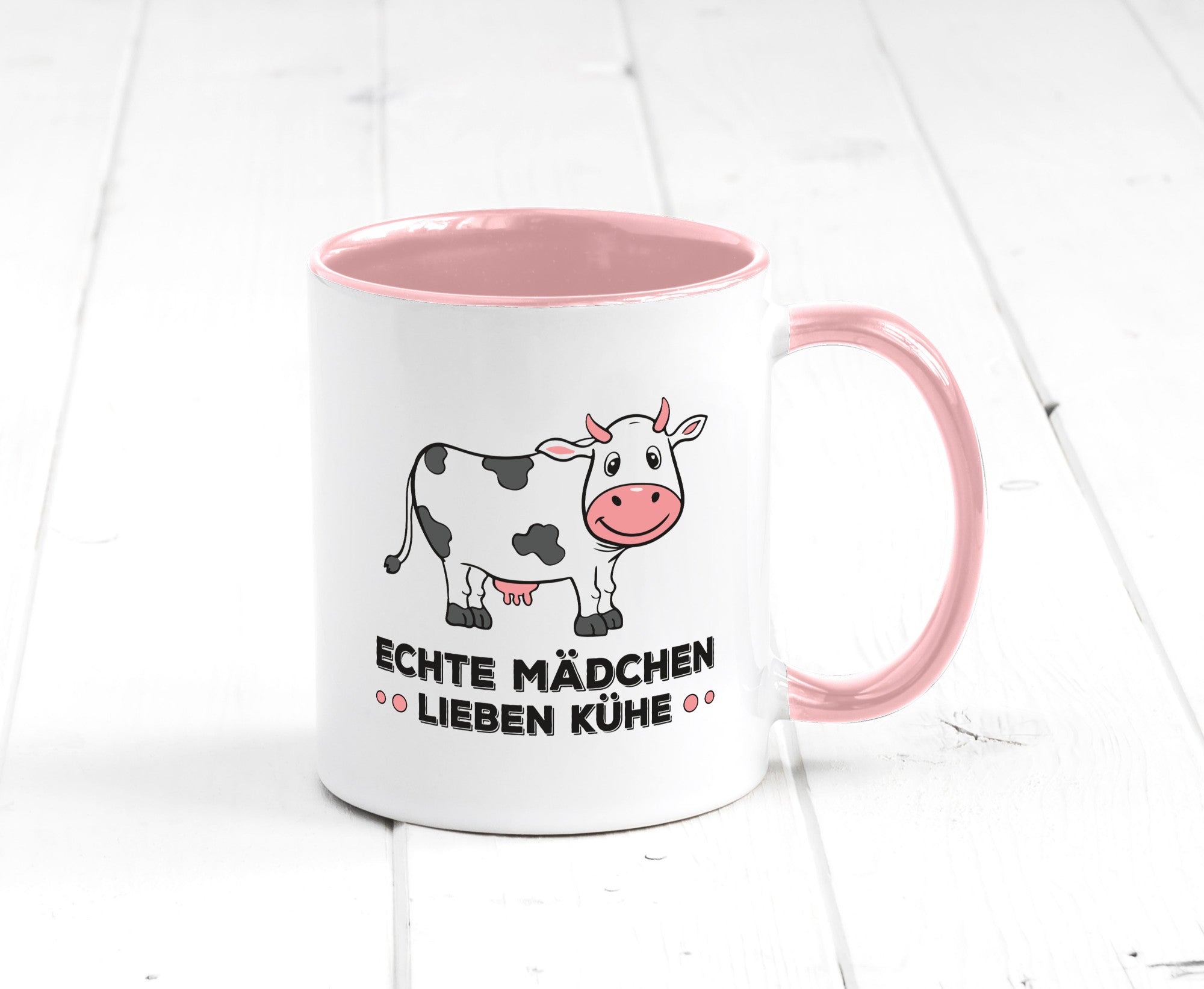 Echte mädchen lieben Kühe | Farm Farmer Bauer lustiger Spruch Geschenk Humor