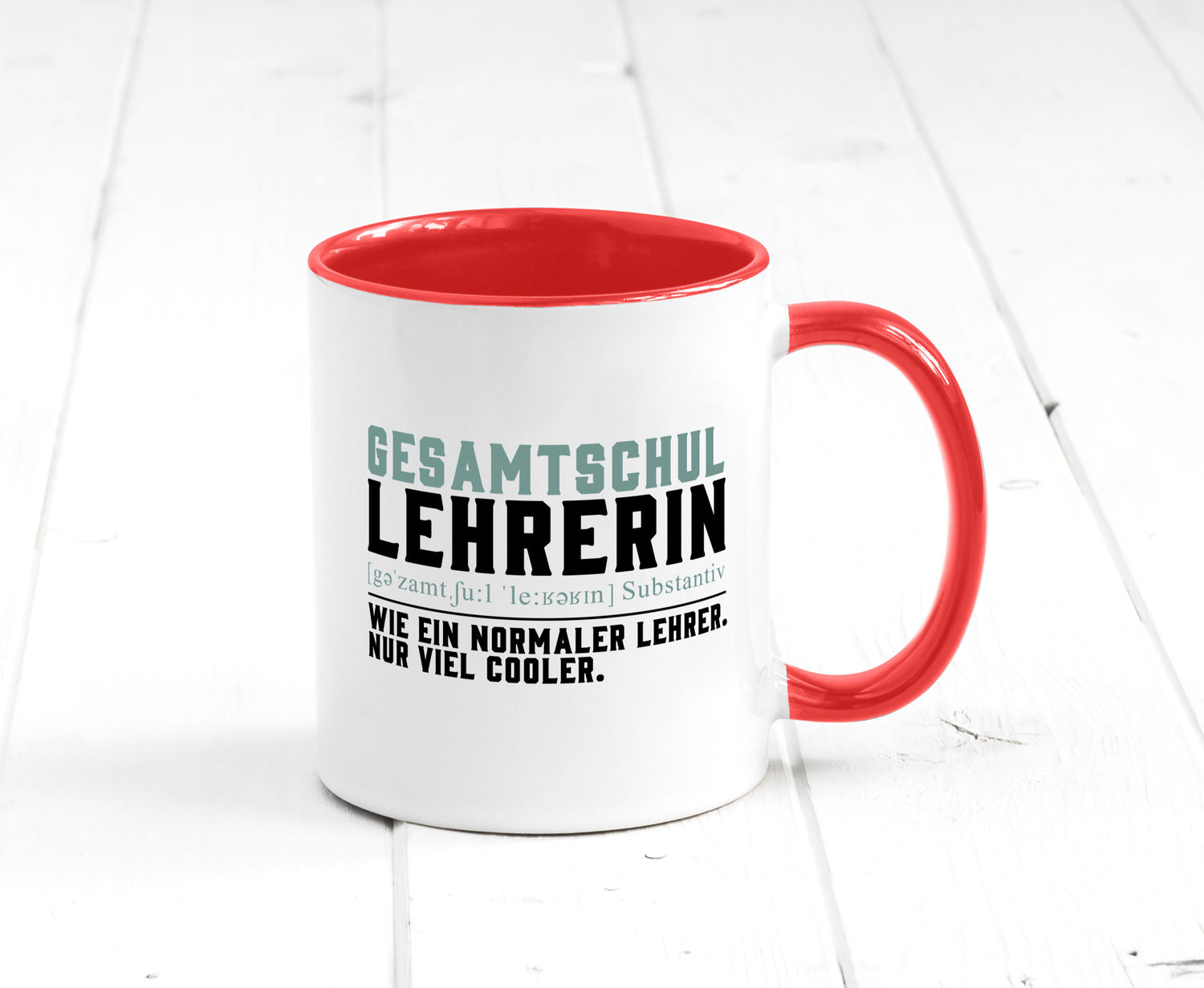 Gesamtschullehrerin | Unterricht Lieblingslehrerin Geschenkidee Humor Tasse
