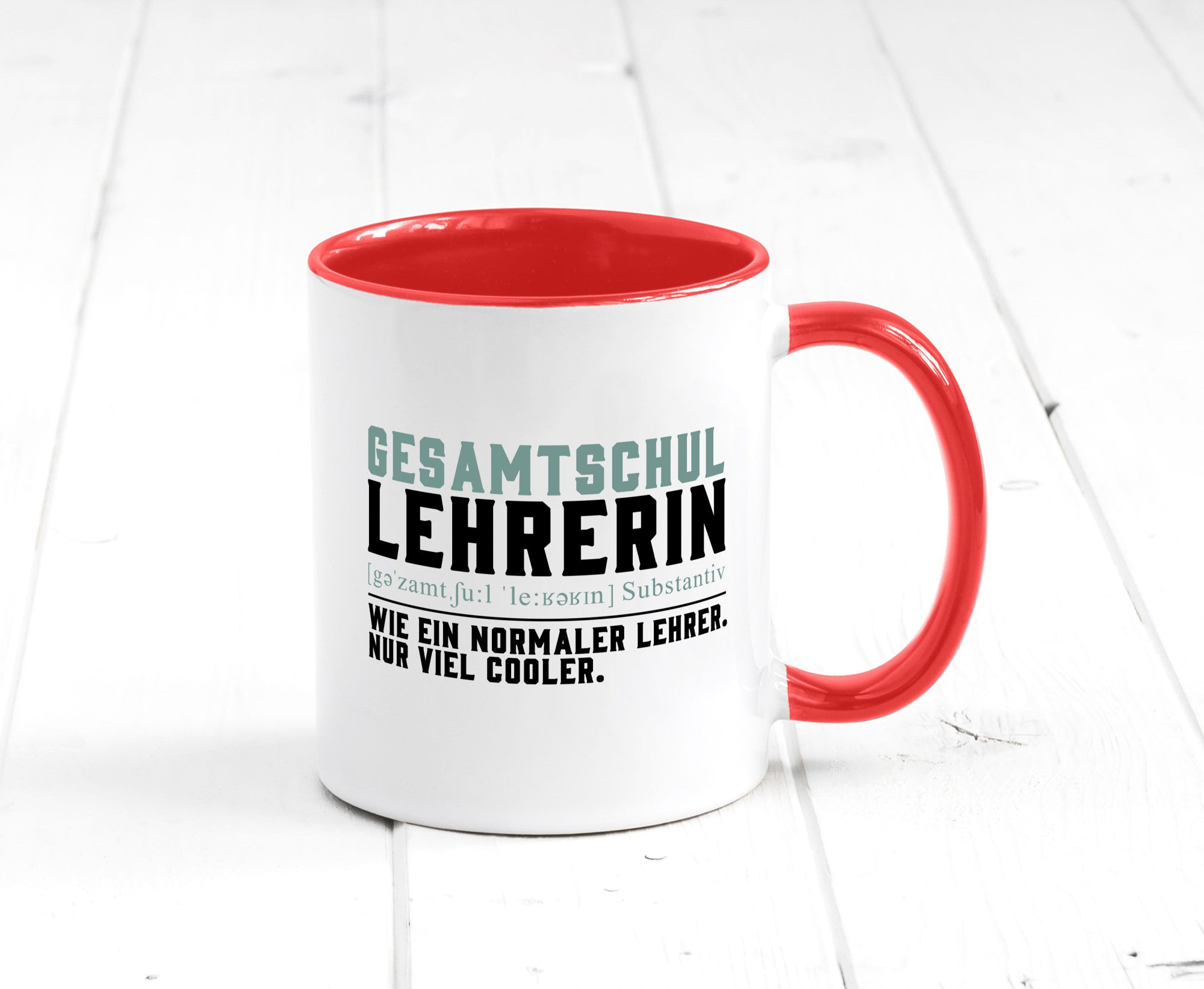 Gesamtschullehrerin | Unterricht Lieblingslehrerin Geschenkidee Humor Tasse