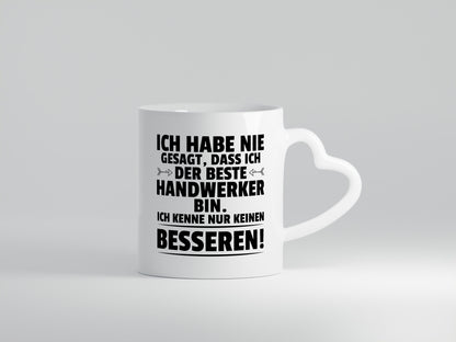 Der Beste Handwerker |Handwerk lustiger Spruch Geschenk Humor Geschenkidee Tasse