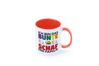 LGBTQ+ Tasse | Buntes Schaf Regenbogen Humor Geschenkidee