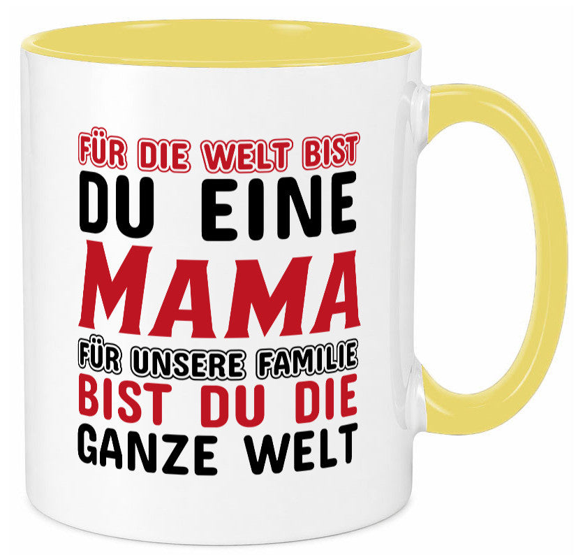 Beste mama der Welt lustiger Spruch Geschenk Familie Geschenkidee Tasse