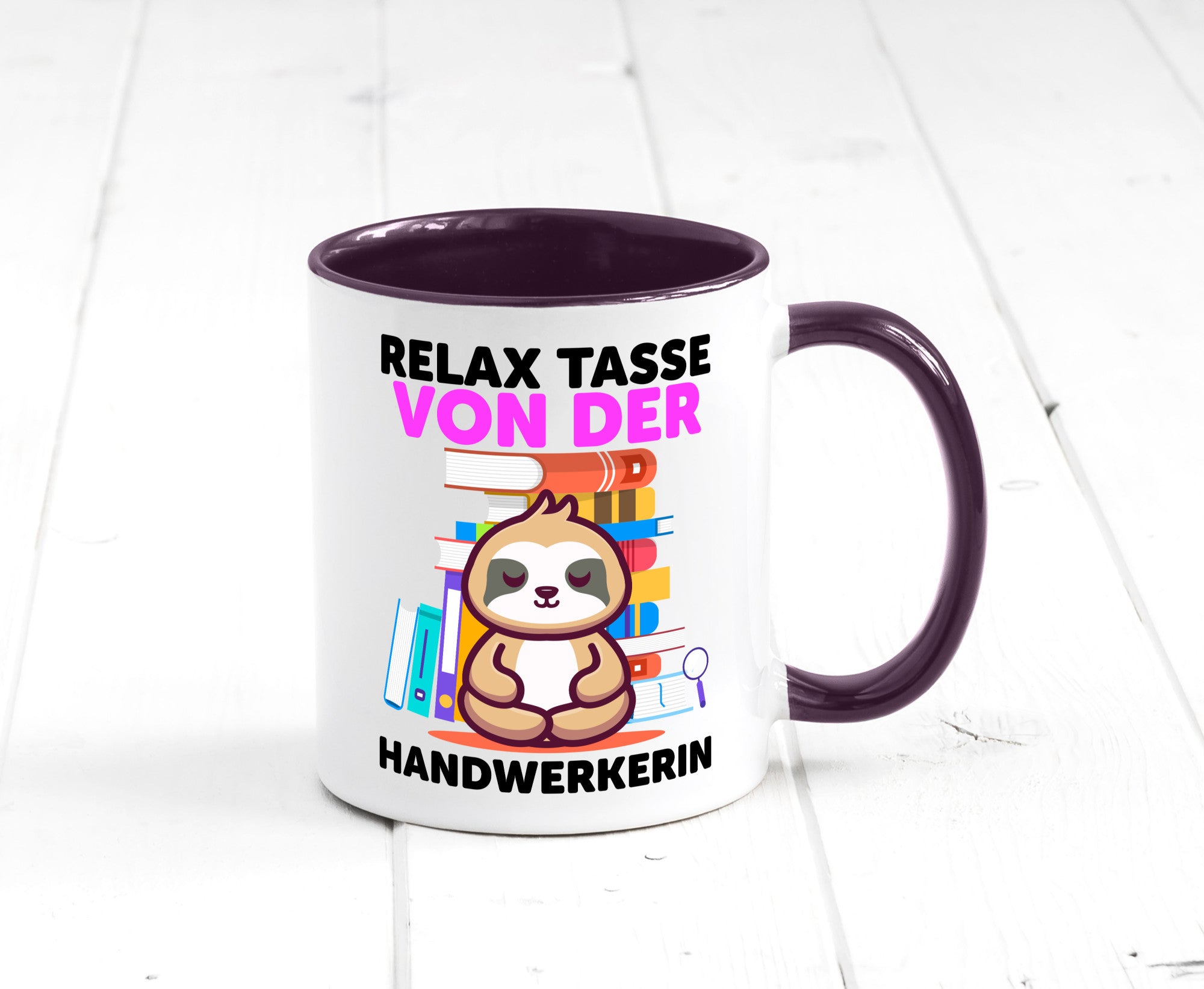 Relax Tasse: Handwerkerin | Handwerkerinnen Geschenk Humor Geschenkidee