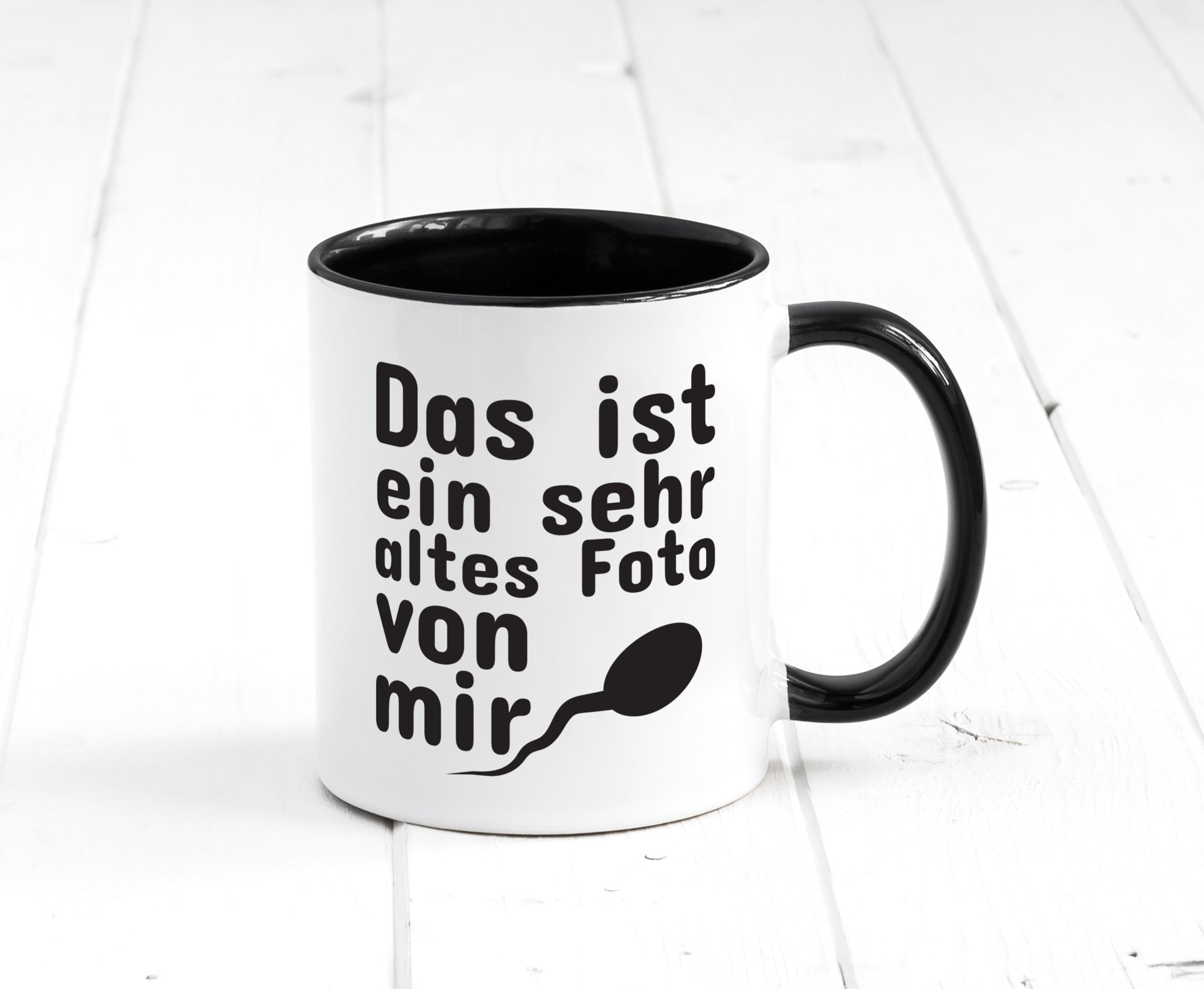 Sehr altes Foto von mir | lustige Tasse Männer Humor Geschenk Geschenkidee