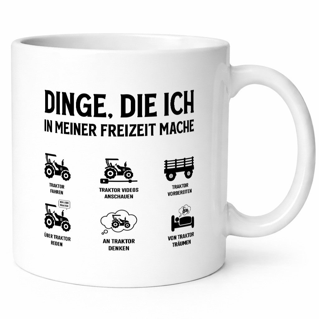 Dinge die ich in meiner Freizeit mache | Tracktor Trecker Geschenkidee Humor