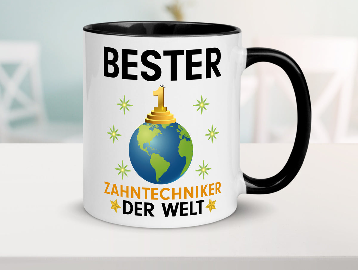 Welt BesterZahntechniker | Zahnmedizin lustig Humor Geschenkidee Geschenk Tasse