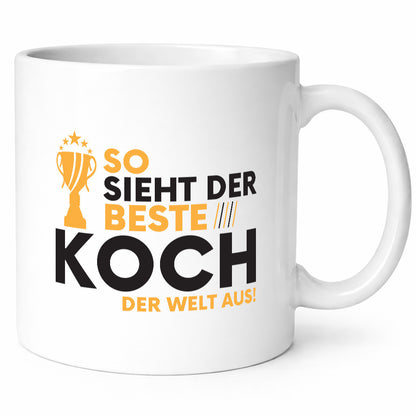 Der Weltbeste Koch | Chefkoch Humor Arbeit Kollegen Büro Geschenkidee Tasse