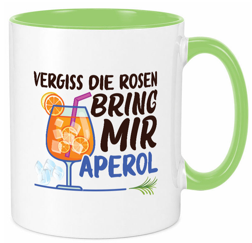 Bring mir Aperol | Rosen Paar Party Geschenkidee Humor Tasse