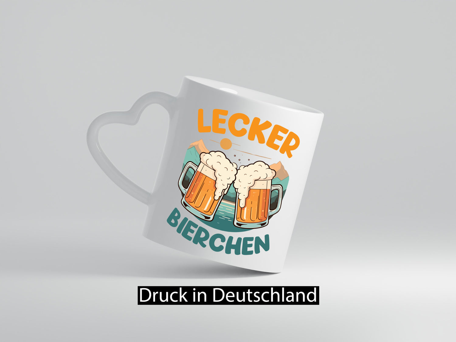 Lecker Bierchen | Biertrinker Bierliebhaber lustig Humor Geschenkidee Geschenk