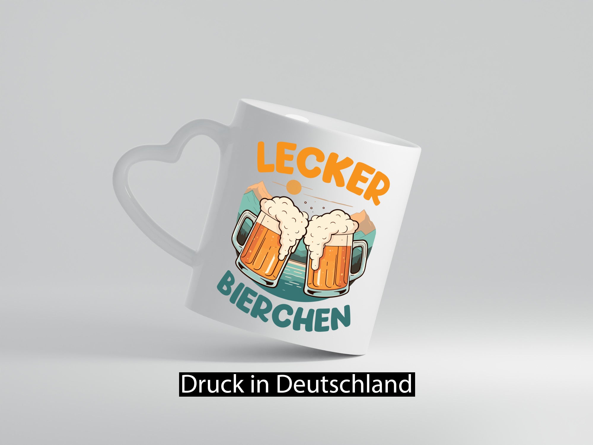 Lecker Bierchen | Biertrinker Bierliebhaber lustig Humor Geschenkidee Geschenk