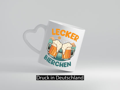 Lecker Bierchen | Biertrinker Bierliebhaber lustig Humor Geschenkidee Geschenk
