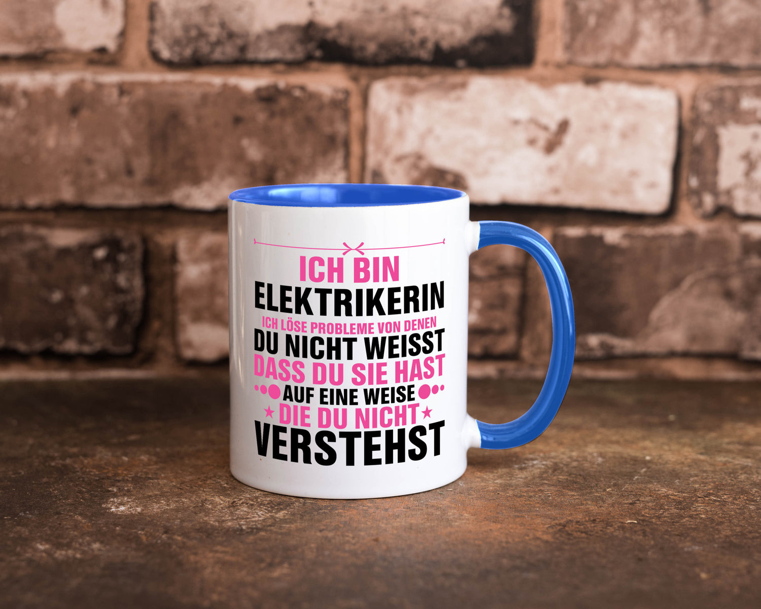 Löse Probleme: Elektrikerin | Elektronikerin Elektrik v2 Geschenkidee Humor