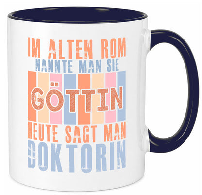 Heute sagt man: Doktorin | Doktorand Doktortitel Geschenk Humor Geschenkidee
