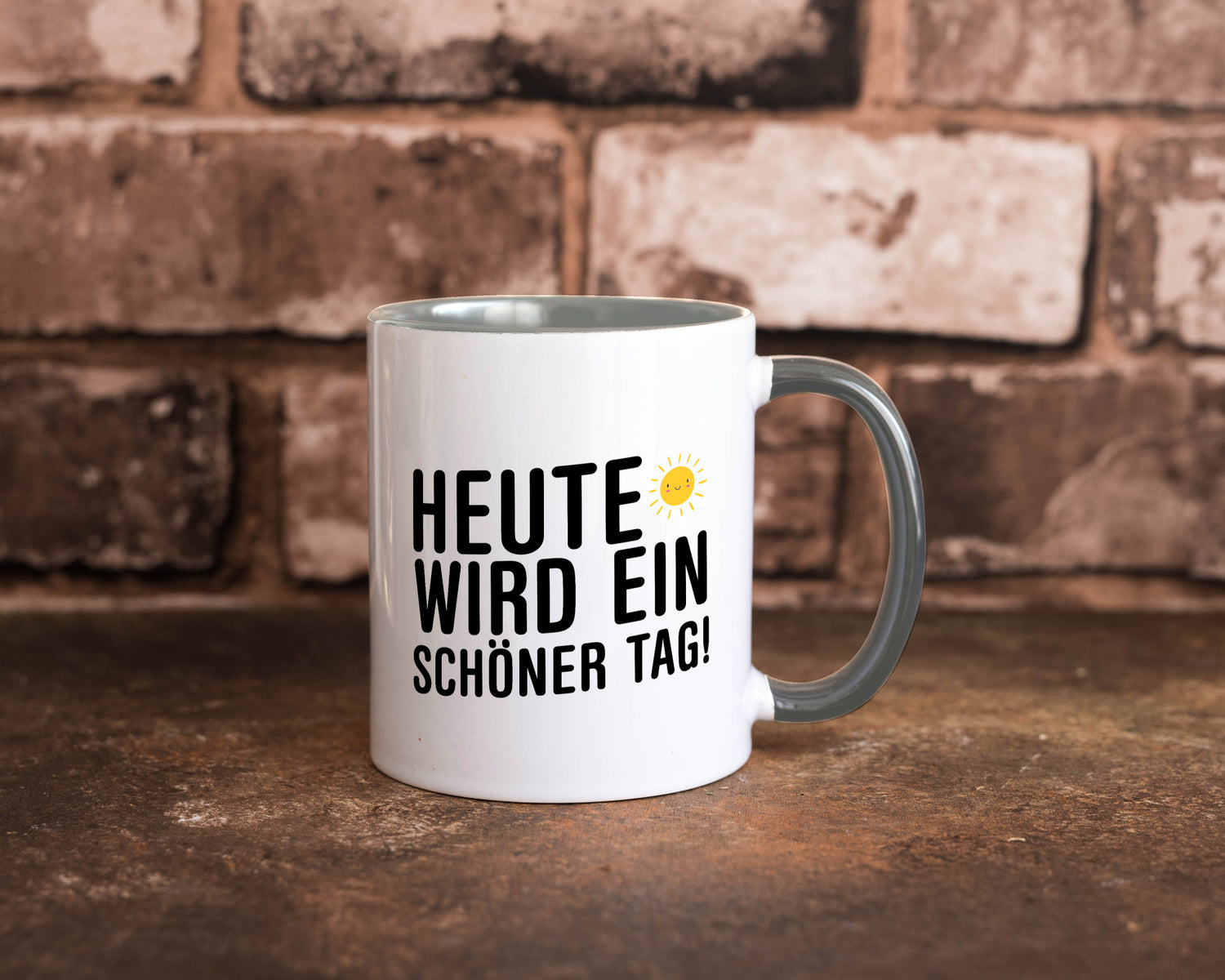 Heute wird ein schöner Tag | Motivation Positive Gedanken lustig Humor