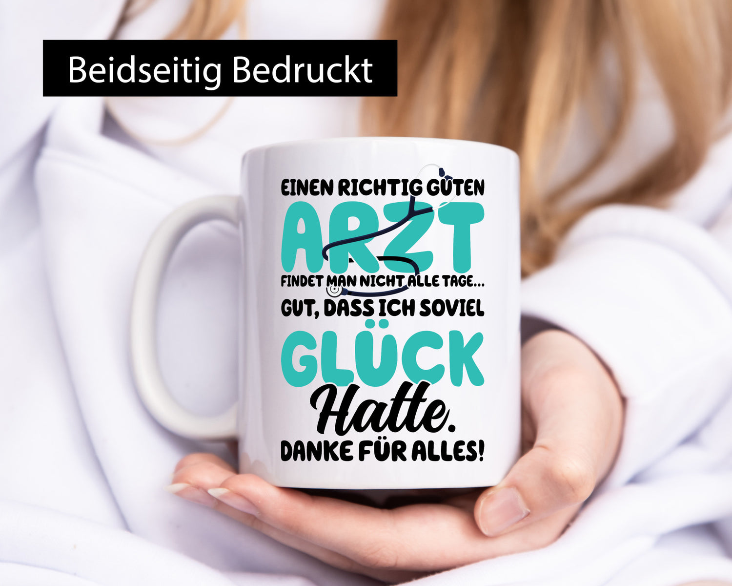 Richtig guter Arzt | Dankeschön Tasse Ärzte Spruch vl2 Geschenkidee Humor