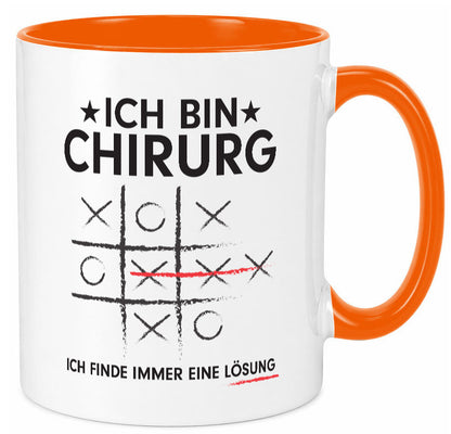 Lösung finden: Chirurg | Medizin Chirurgie v2 Geschenk Humor Geschenkidee
