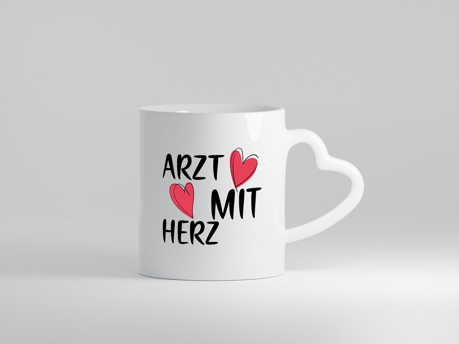 Arzt mit Herz | Doktor Klinik Leidenschaft für Beruf Humor Arbeit Kollegen Büro