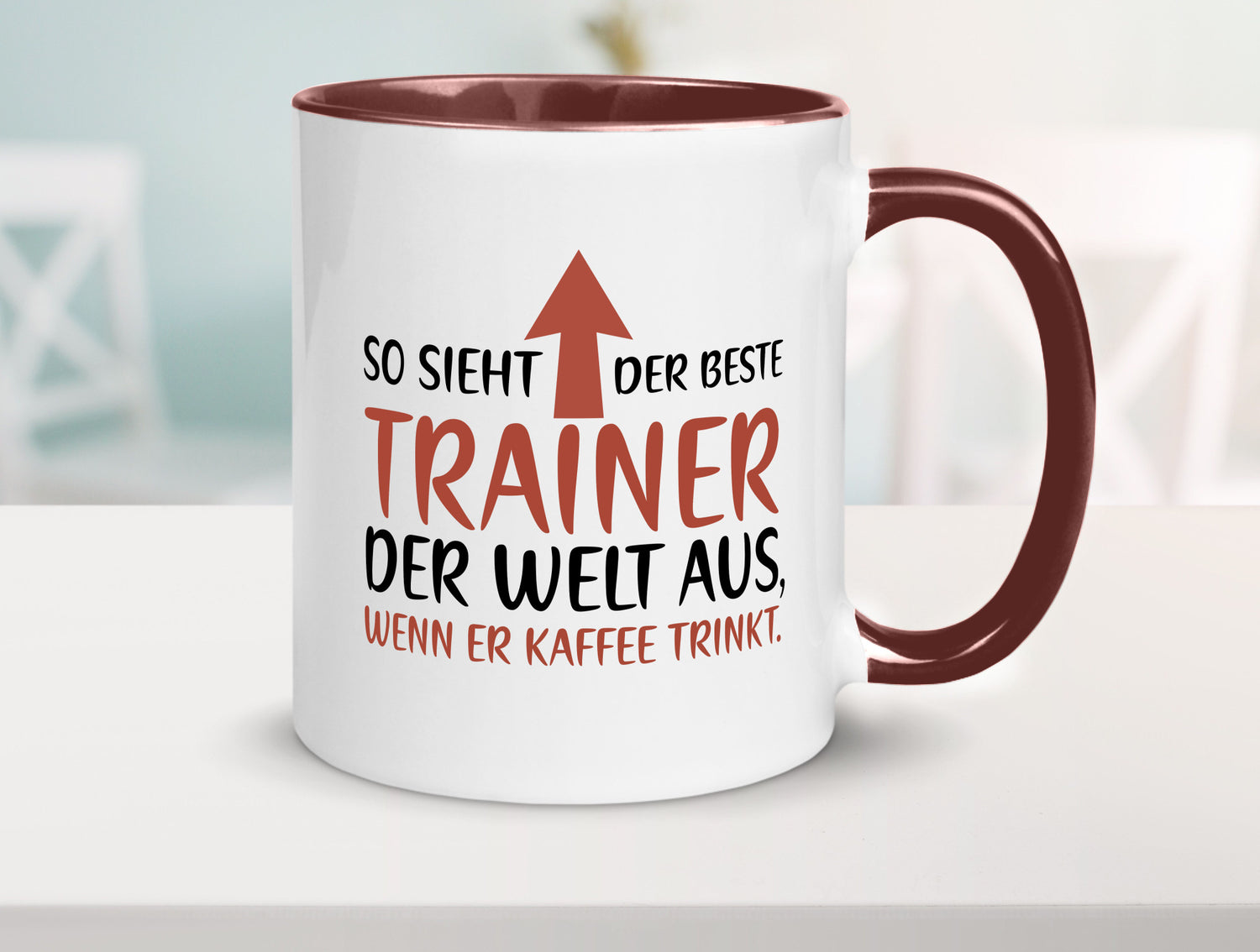 So sieht Bester Trainer der Welt aus | Kaffee Humor Geschenkidee Tasse