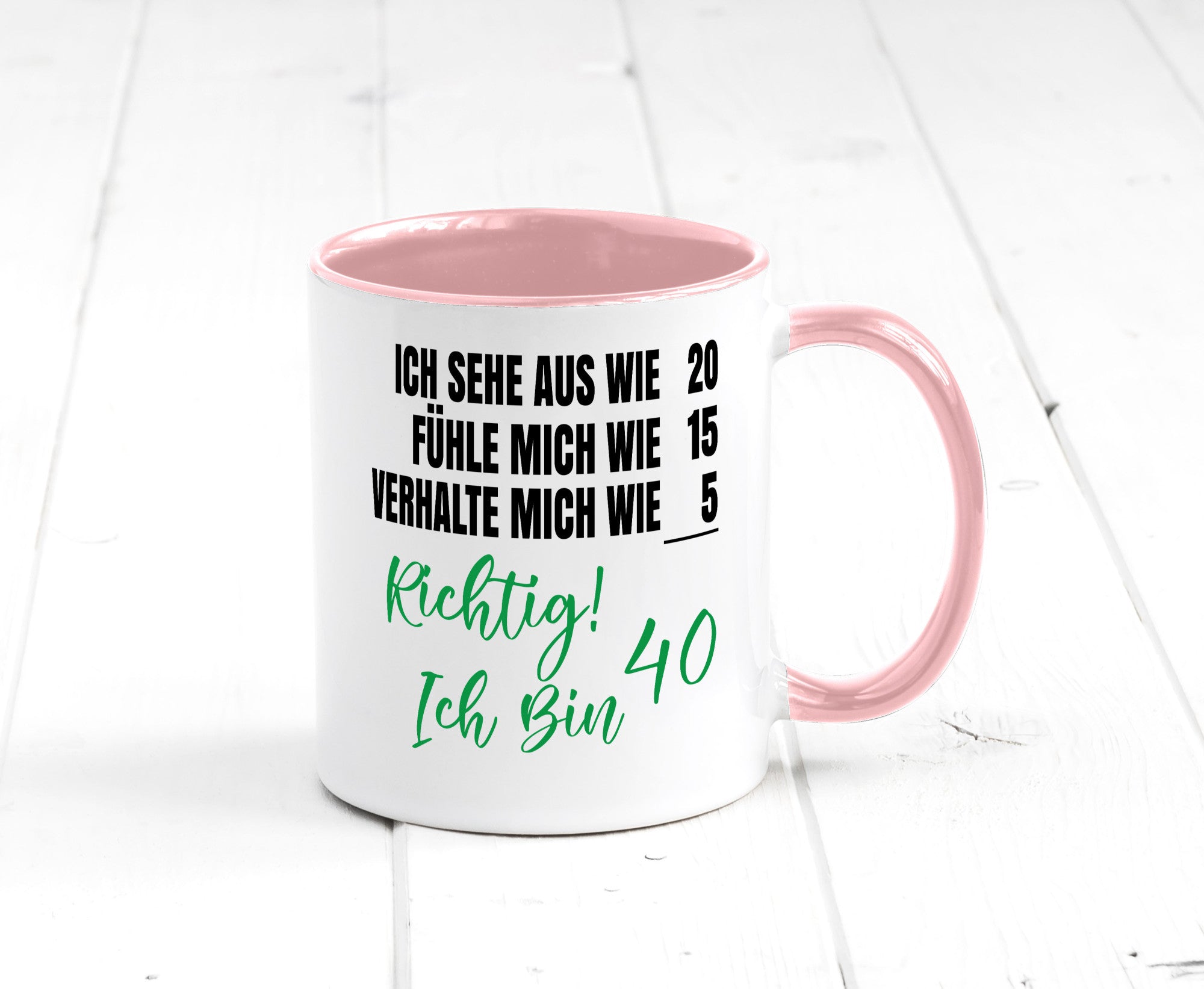 Ich bin Jung | 40 Geburtstag Verhalte mich wie ein Kind Geschenk Geschenkidee