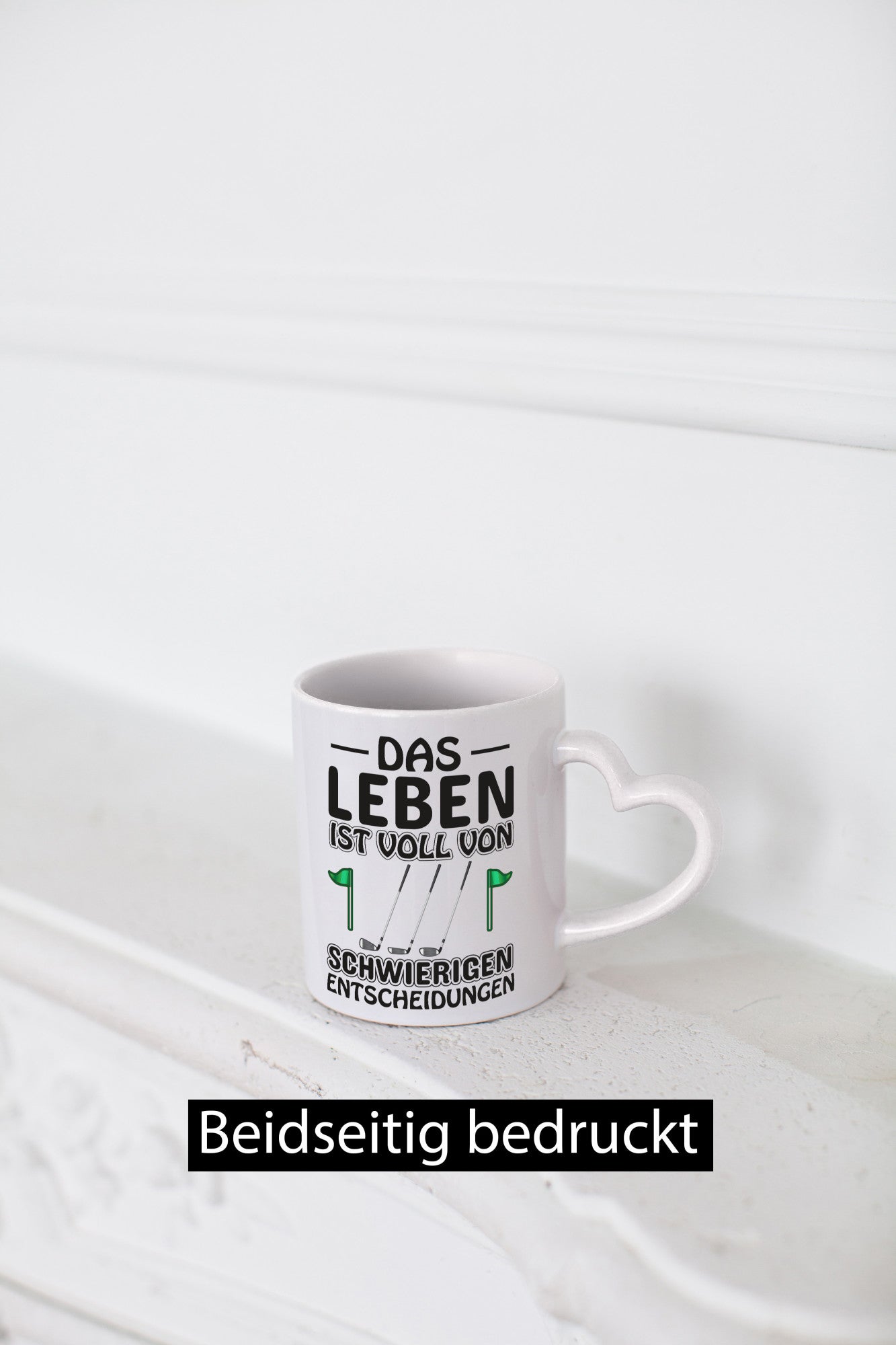 Schwierige Entscheidungen | Golfer Tasse Golf Spieler Geschenkidee Humor