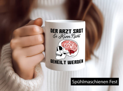 Es kann nicht geheilt werden | Fahrradfahrer Radfahrer lustig Humor