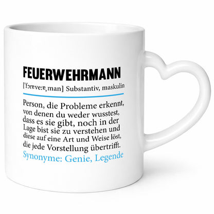 Feuerwehrmann | Spruch Beruf Feuerwehr lustig lustiger Geschenk Arbeit Kollegen