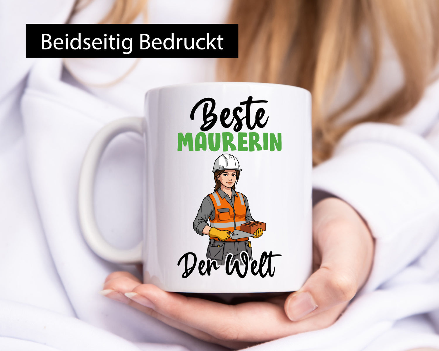Bester Maurerin | Bau Handwerkerin Humor Geschenkidee Tasse