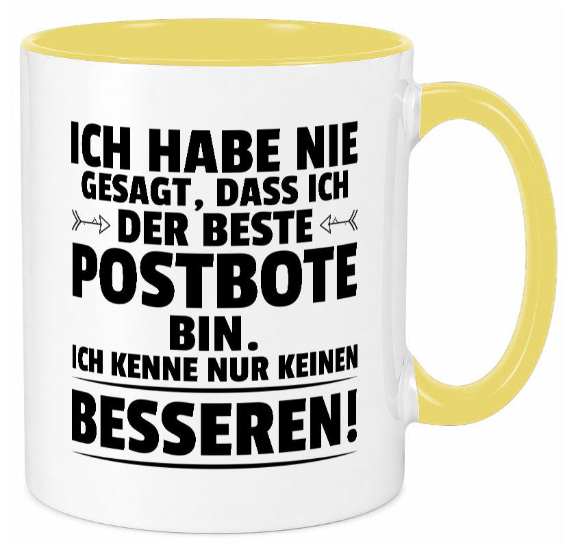 Der Beste Postbote | Beruf Post Briefträger lustig Arbeit Kollegen Büro Tasse