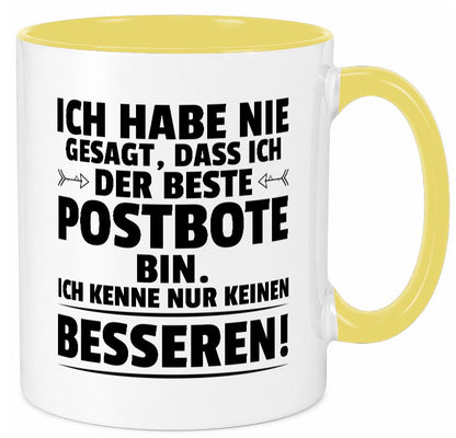 Der Beste Postbote | Beruf Post Briefträger lustig Arbeit Kollegen Büro Tasse