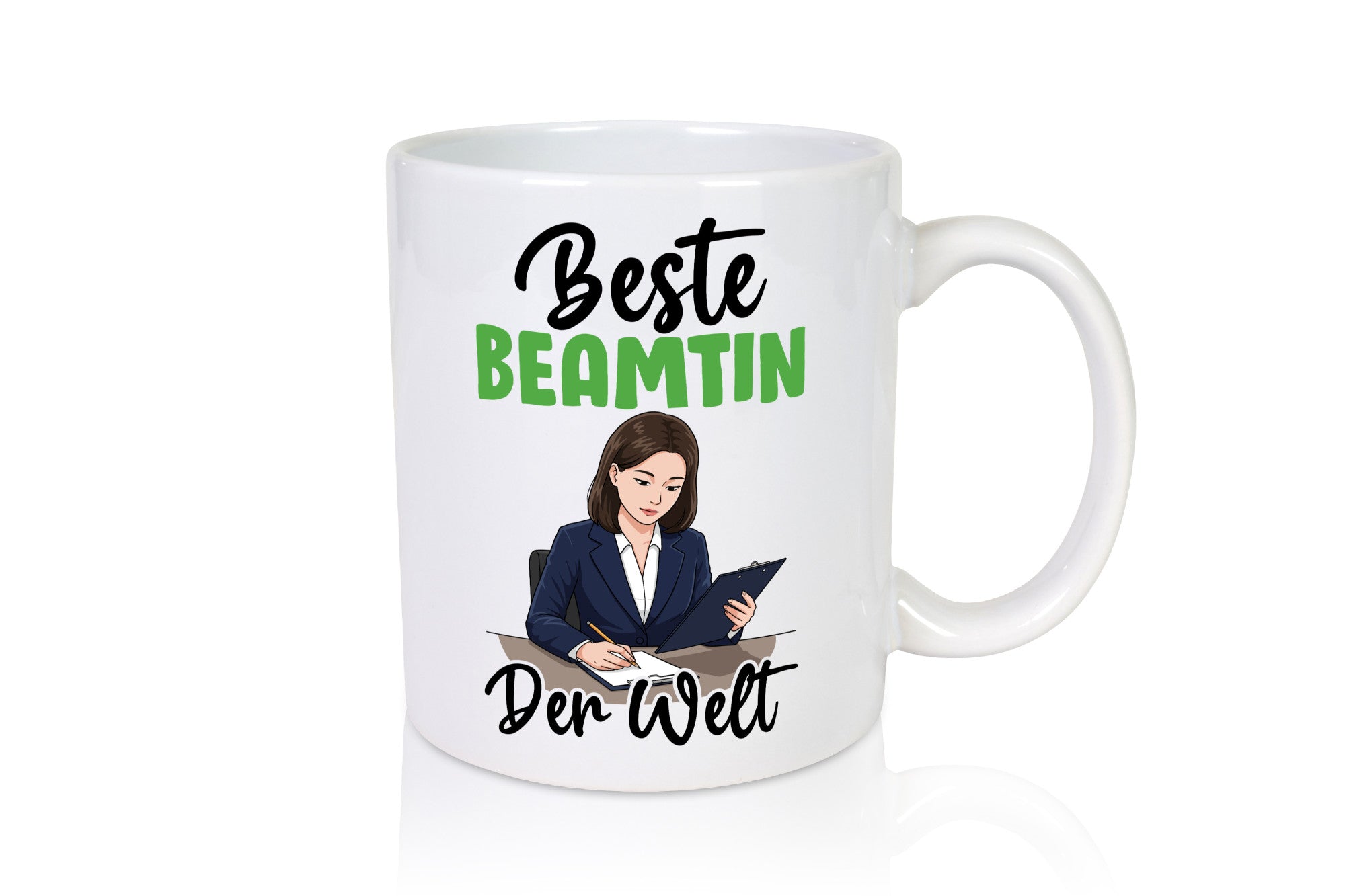 Beste Beamtin | Verbeamtung Dienst lustiger Spruch Geschenk Humor Geschenkidee