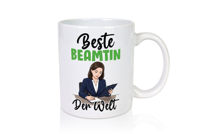 Beste Beamtin | Verbeamtung Dienst lustiger Spruch Geschenk Humor Geschenkidee