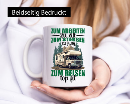 Wohnmobil | Rentner Reisen Camper Urlaub Geschenk Ruhestand Jubiläum lustiger