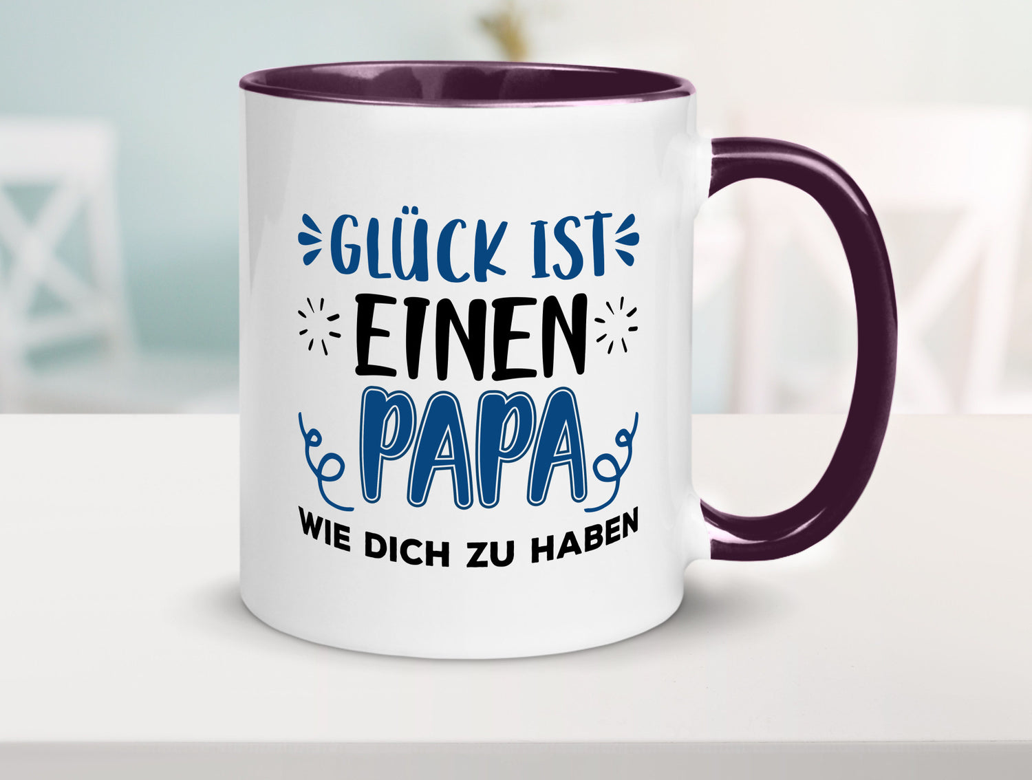 Einen Papa wie dich | Vater Tasse Vatertag Glück Geschenk Familie Geschenkidee