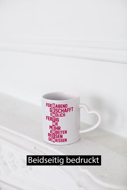 Rentner | Ruhestand Mutter Tante Oma Humor Familie Geschenkidee Tasse