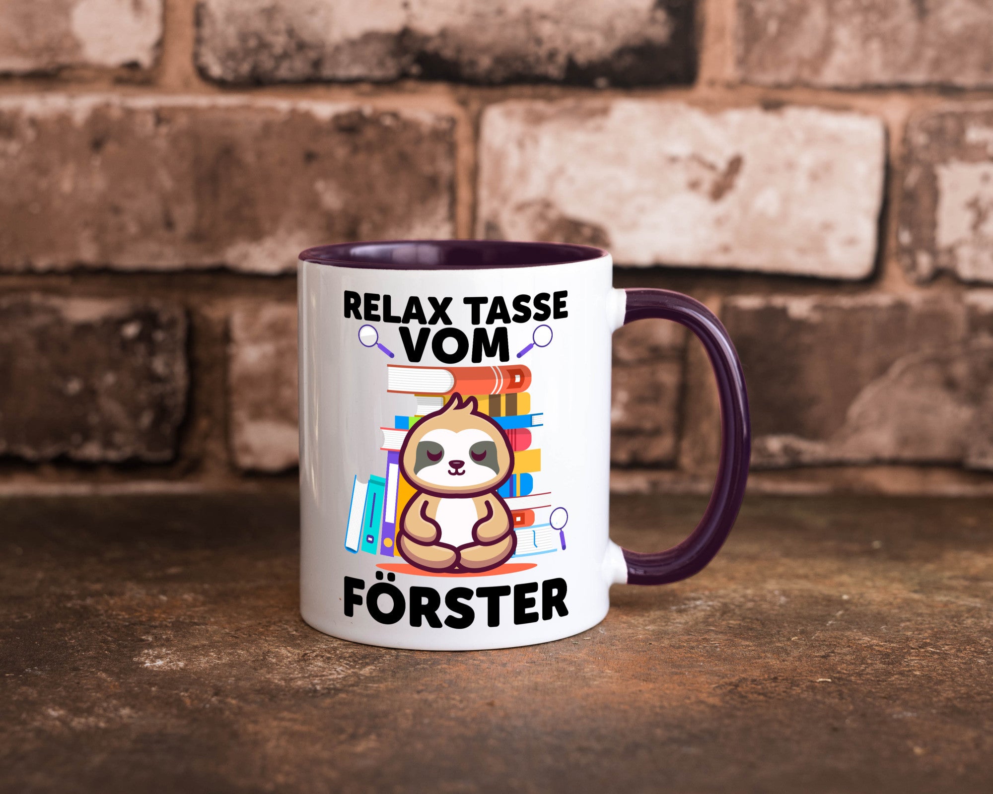 Relax Tasse: Förster | Forst Arbeit Geschenk Kollegen Büro lustiger Spruch Tasse