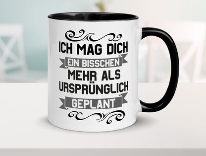Ich mag dich mehr als geplant | Best Freinds Freundschaft Geschenkidee Humor