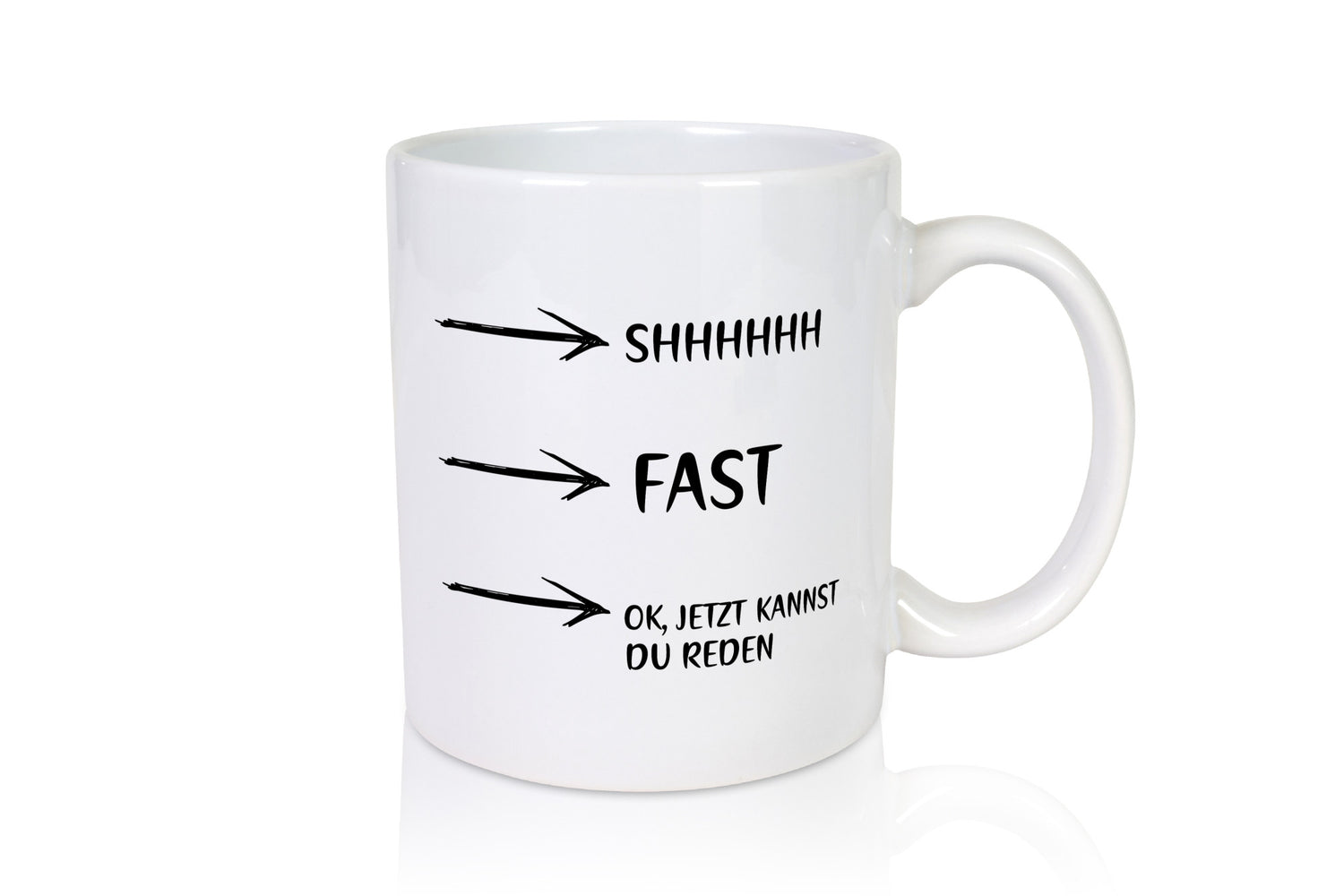 Jetzt kannst du reden | Morgenmuffel Kaffeetrinker Humor Geschenkidee Tasse