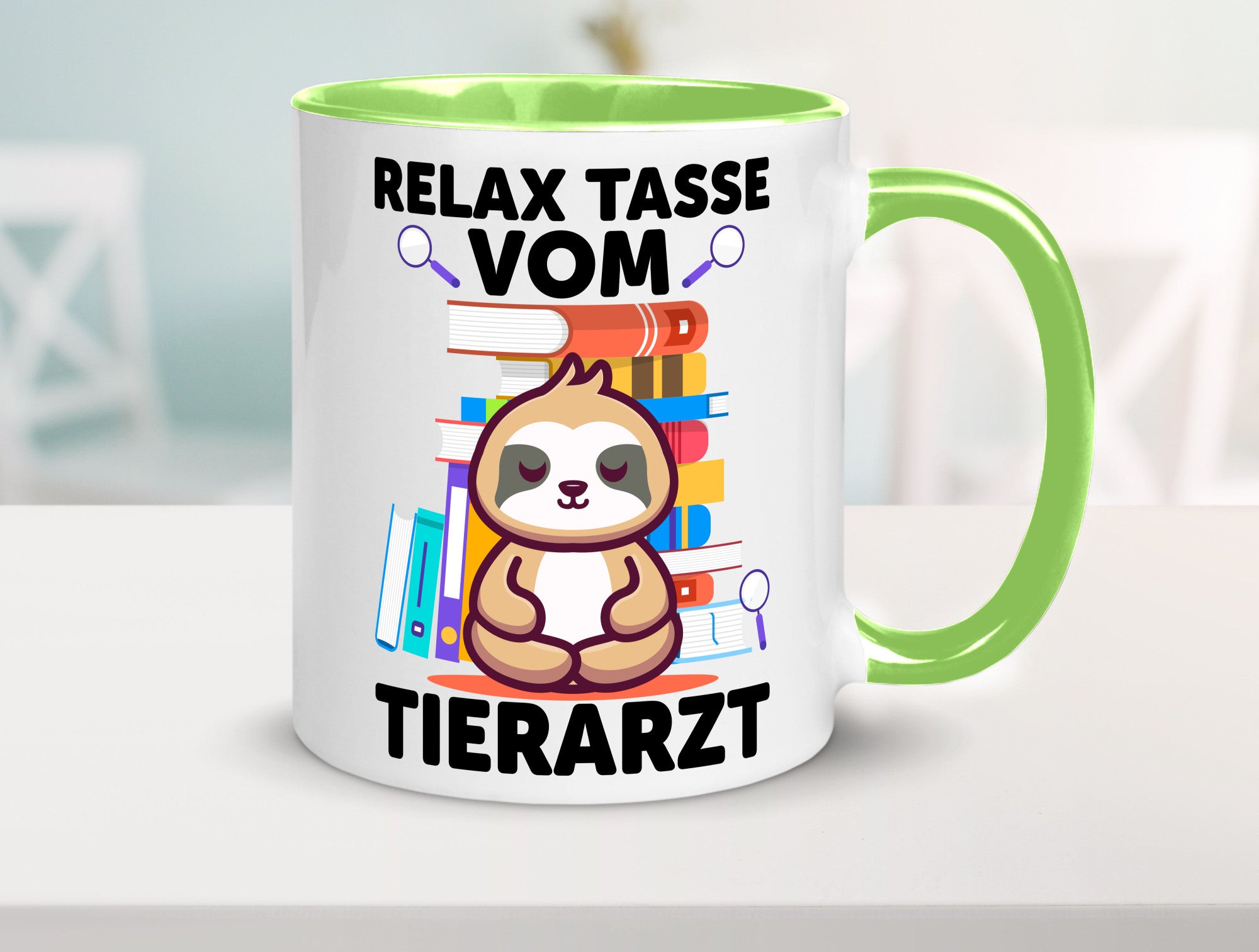 Relax Tasse: Tierarzt | Tiermedizin Mediziner Geschenkidee Tierliebhaber Humor