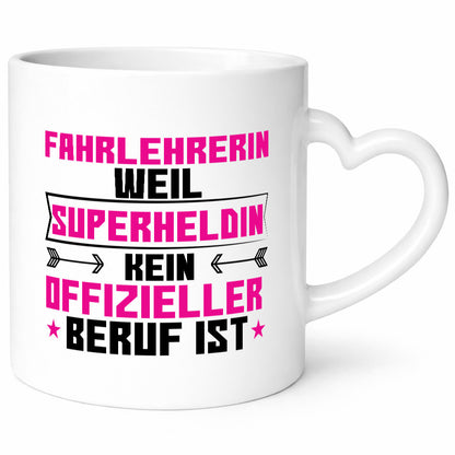 Superheldin Fahrlehrerin | Fahrschule witziger Spruch Geschenk Humor