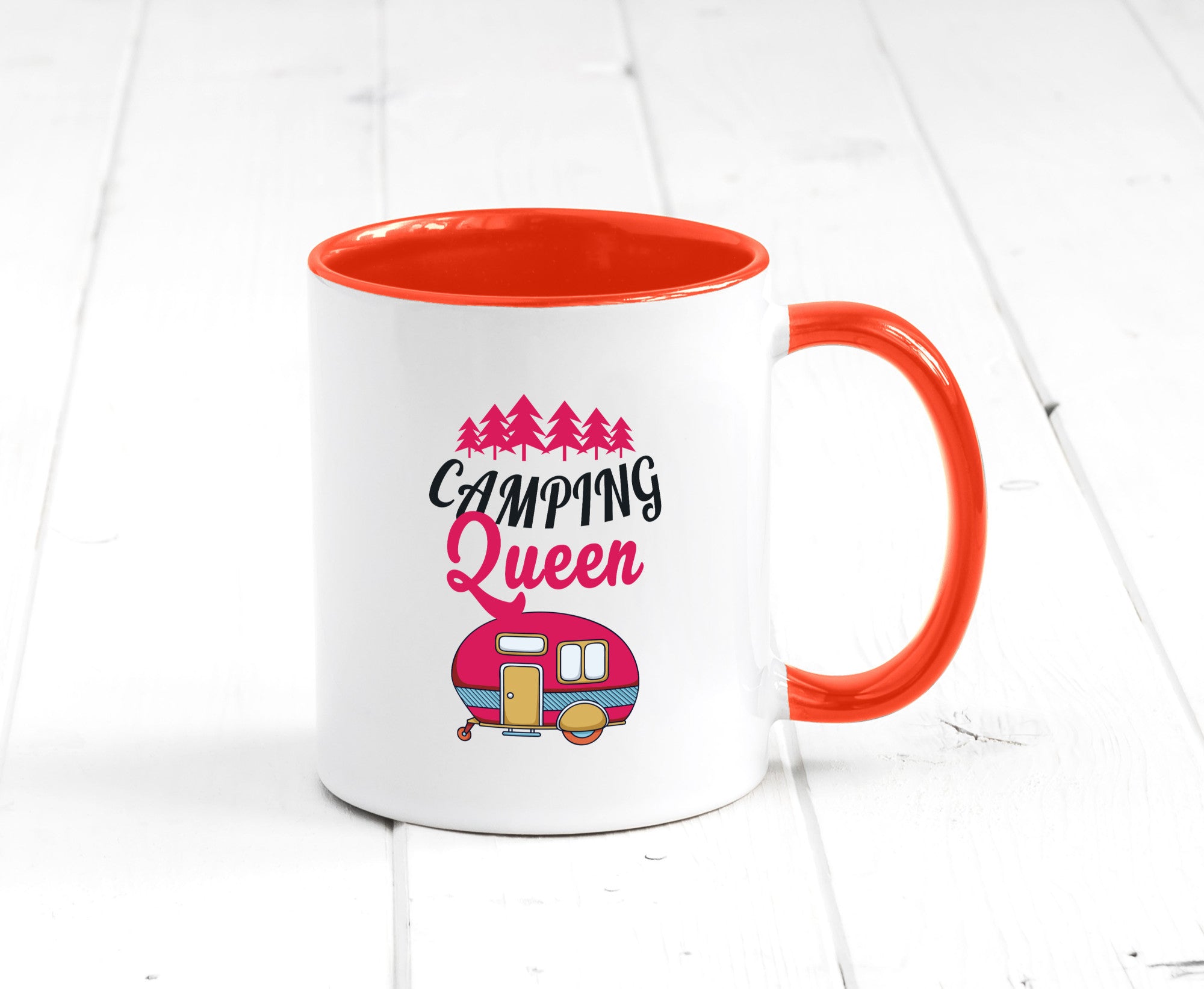 Camping Queen | Natur Lagerfeuer Geschenk Humor Geschenkidee lustiger Spruch