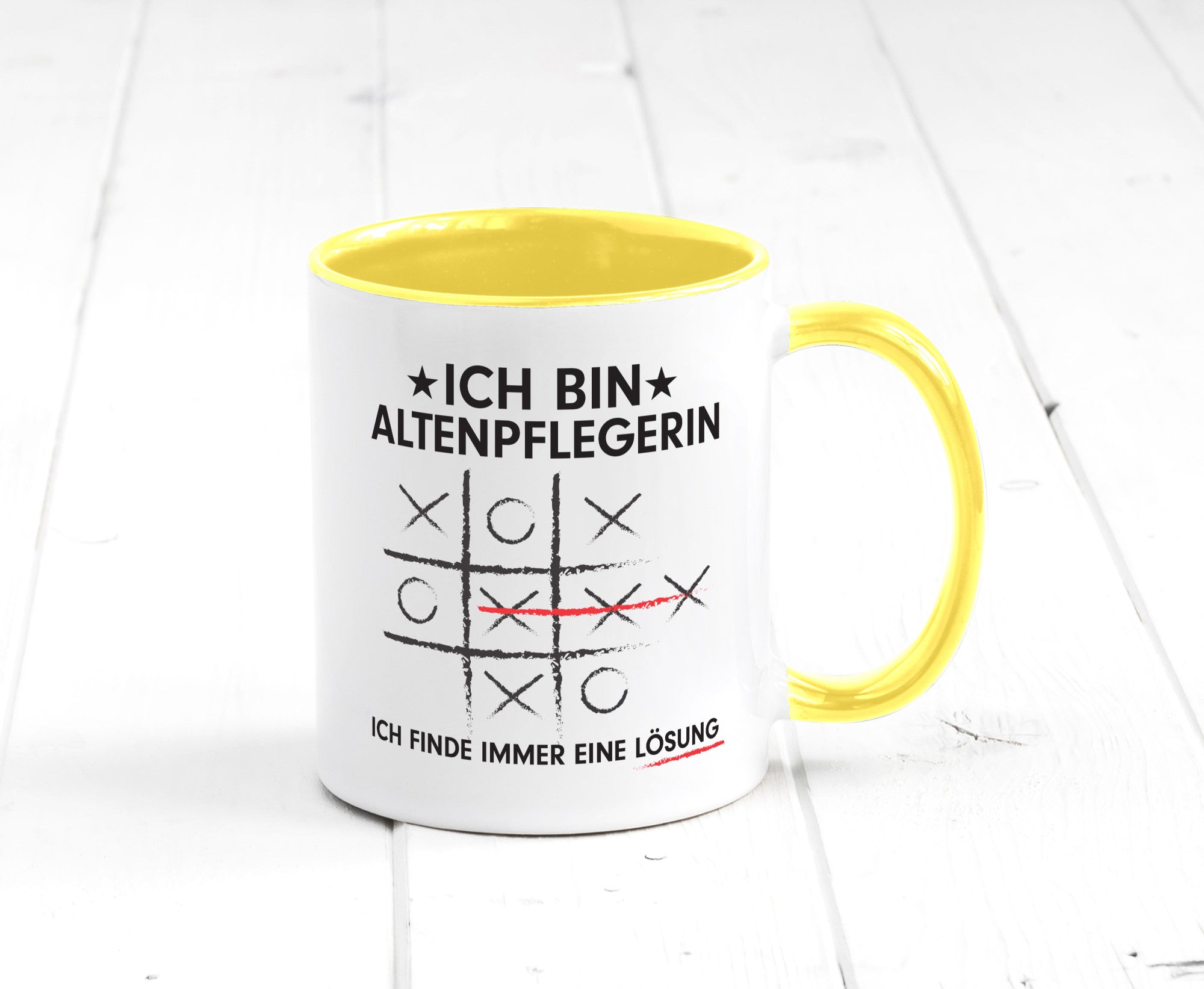 Lösung Finden: Altenpflegerin | Pflegepersonal lustiger Spruch Geschenk Humor